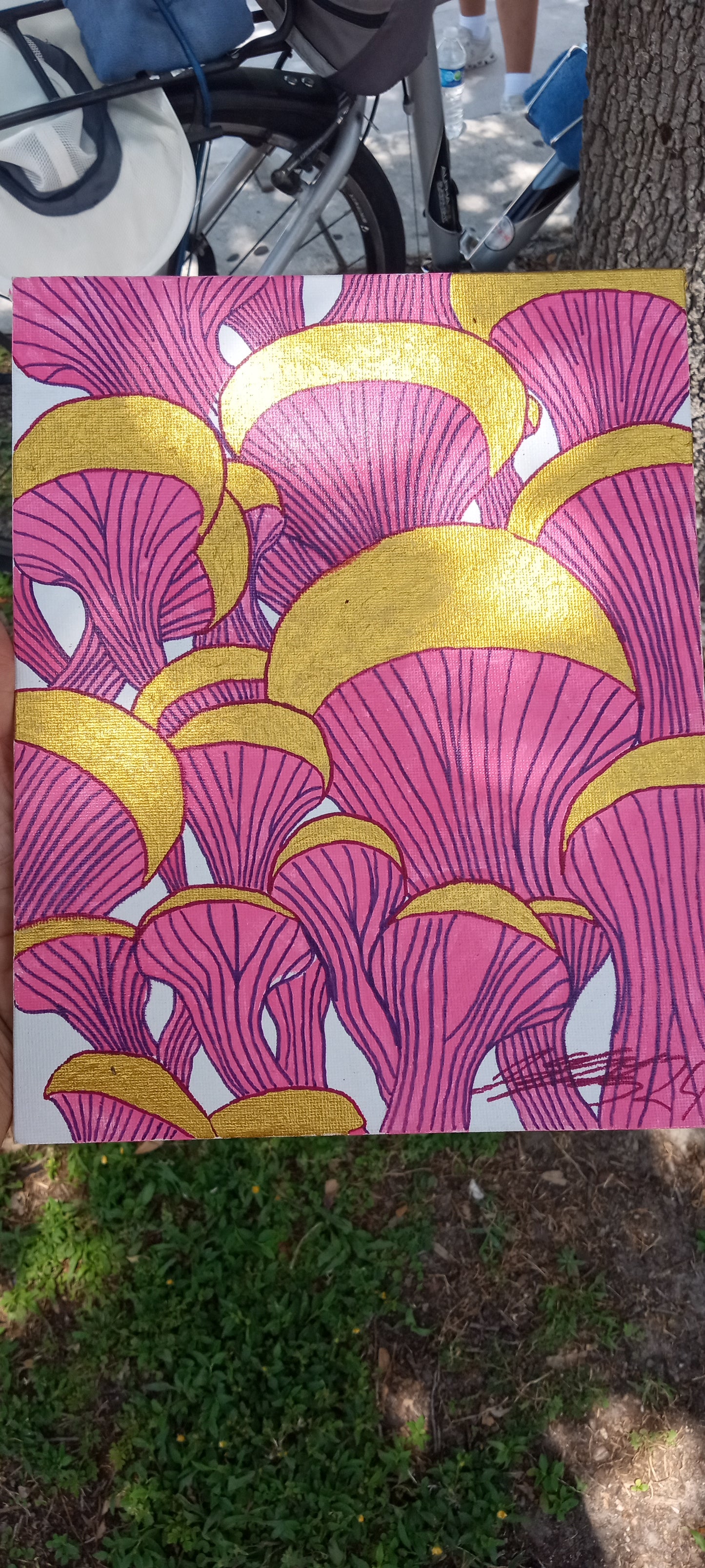 Z - "Funki Funghi" Mushroom Painting